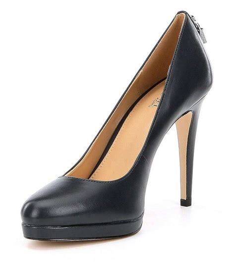 michael kors closed toe platform|Michael Kors shoes for women.